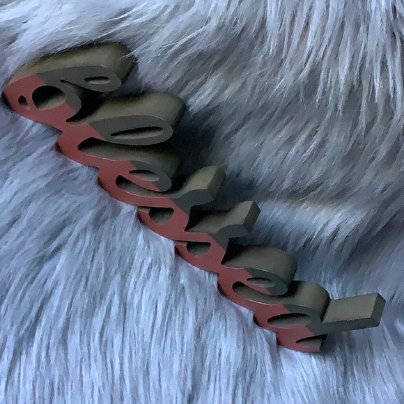 New sign “ Blessed “ home decor - Picture 3 of 3